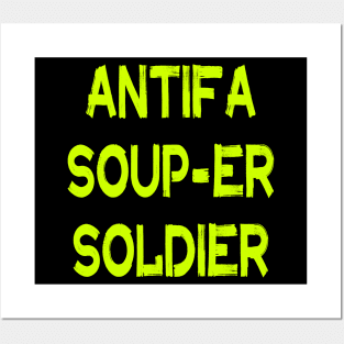 Antifa Soup Posters and Art